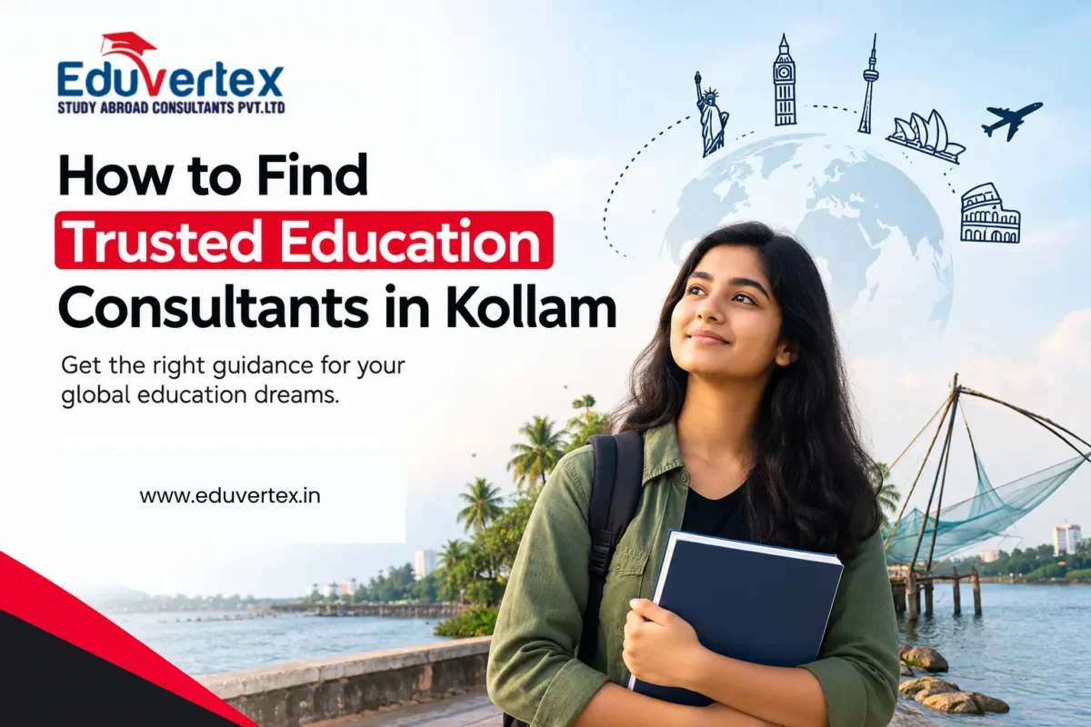 Trusted education consultants in Kollam helping students with study abroad guidance
